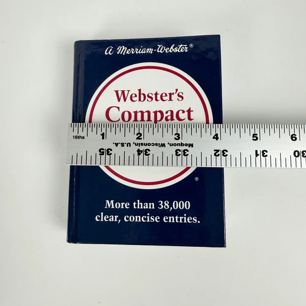Webster's Compact Dictionary Merriam-Webster 1987 Hardcover